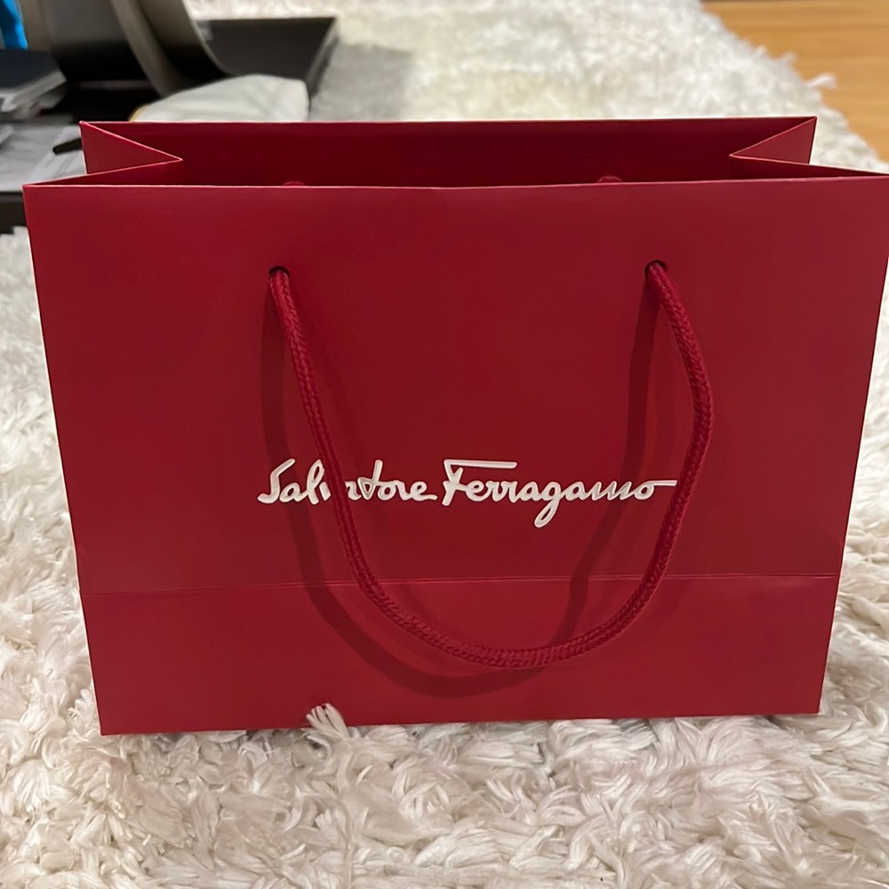 Salvatore Ferragamo shopping bag